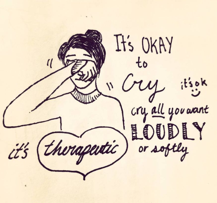 it's okay to cry